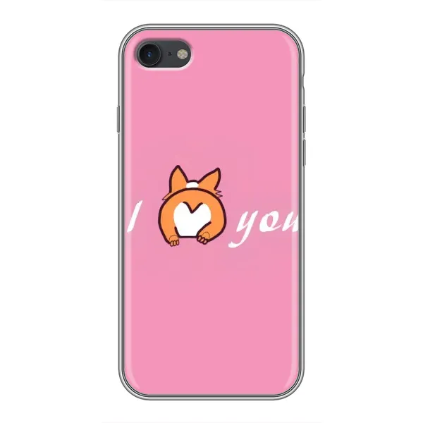 Чехол с рисунком «Я тебя люблю» для iPhone 7 Чехол с рисунком «Я тебя люблю» для iPhone 7
