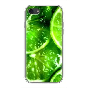 Чехол с изображением вкусной еды для iPhone 7 (Яркий ЛАЙМ)