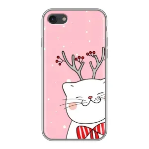 Чехол на тематику: Коты для iPhone 7 (Зимний кот)