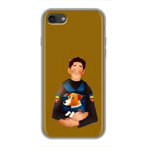 Чехол с принтом для iPhone 7 (ЗСУ Патрон)