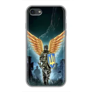 Патриотический Чехол для iPhone 7 (ЗСУ з крильями)
