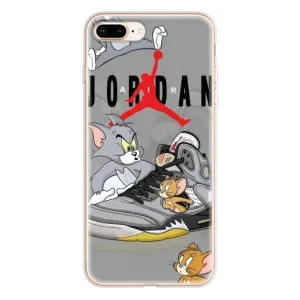 Силіконовый Чохол Nike Air Jordan на Айфон 8 Плюс (Air Jordan)