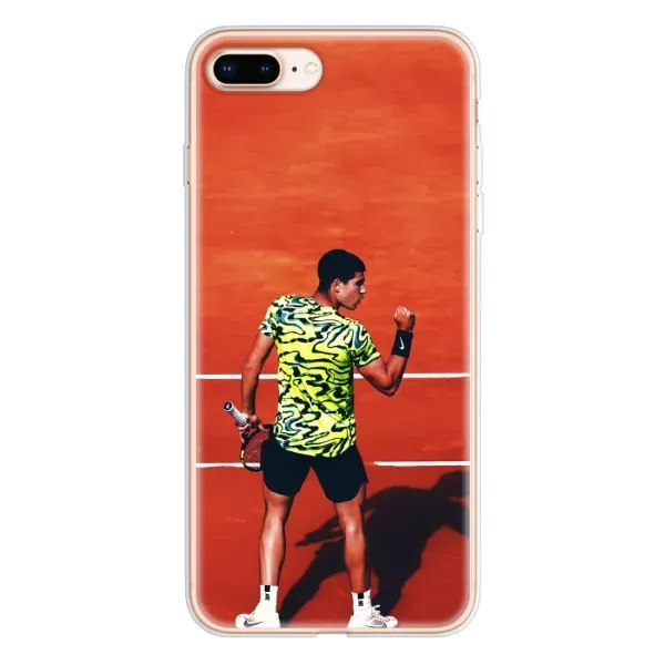 Чехол с рисунком «Алькарас Теннисист» для iPhone 8 Plus Чехол с рисунком «Алькарас Теннисист» для iPhone 8 Plus