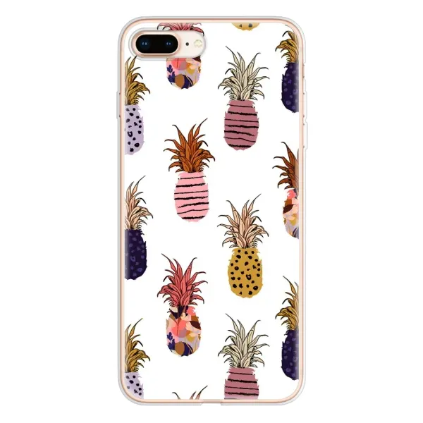 Чехол с рисунком «Ананасы» для iPhone 8 Plus Чехол с рисунком «Ананасы» для iPhone 8 Plus