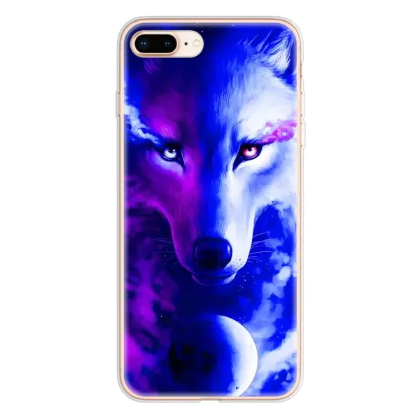 Чехол с рисунком «Арт-Волк» для iPhone 8 Plus Чехол с рисунком «Арт-Волк» для iPhone 8 Plus