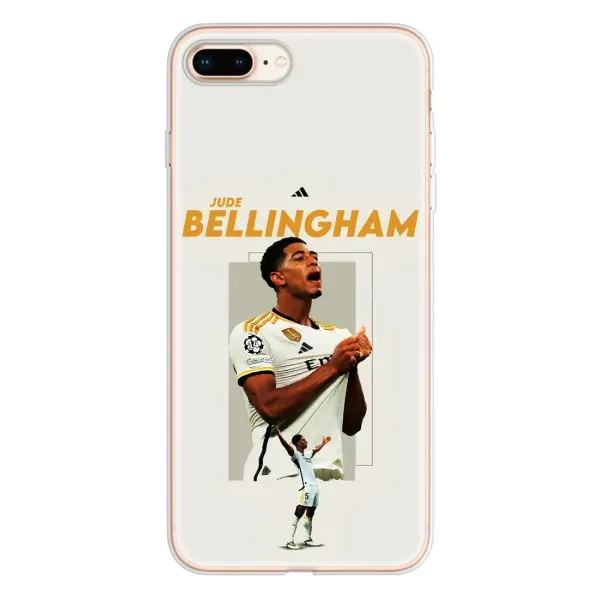Чехол с рисунком «Беллингем Реал» для iPhone 8 Plus Чехол с рисунком «Беллингем Реал» для iPhone 8 Plus
