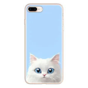 Чохол на тематику: Коти для iPhone 8 Plus (Білий кіт)