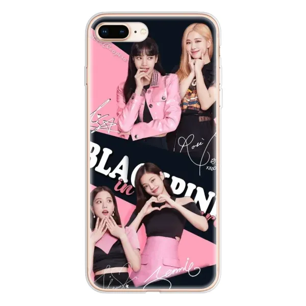 Чехол с рисунком «BLACKPINK» для iPhone 8 Plus Чехол с рисунком «BLACKPINK» для iPhone 8 Plus
