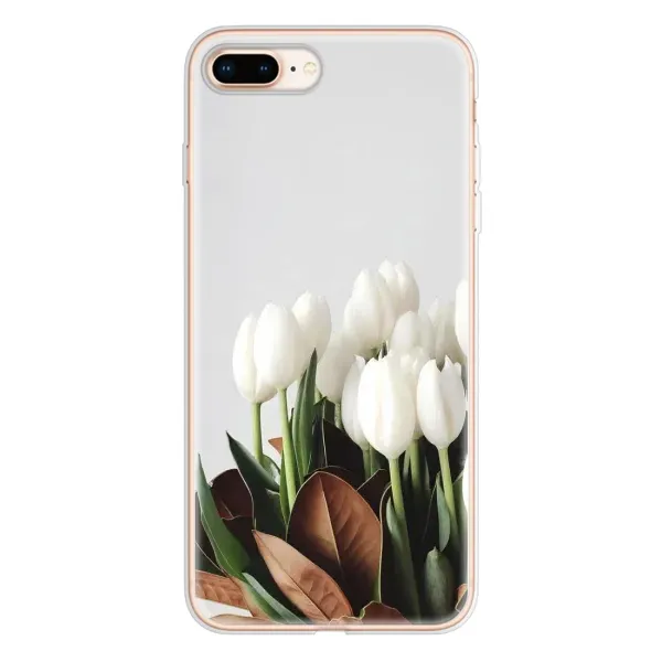 Чехол с рисунком «Букет тюльпанов» для iPhone 8 Plus Чехол с рисунком «Букет тюльпанов» для iPhone 8 Plus