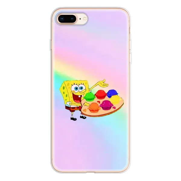 Чехол с рисунком «Бургеры» для iPhone 8 Plus Чехол с рисунком «Бургеры» для iPhone 8 Plus