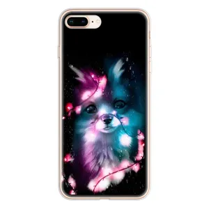Чохол з Лисичкою для iPhone 8 Plus (Чорна лисиця)