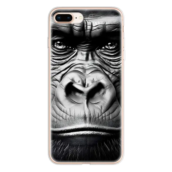 Чохол з малюнком «Чорна мавпа» для iPhone 8 Plus Чохол з малюнком «Чорна мавпа» для iPhone 8 Plus
