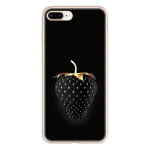 Чохол з зображенням смачної їжі для iPhone 8 Plus (Чорна полуниця)