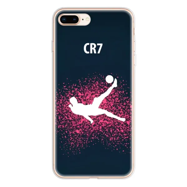 Чехол с рисунком «CR7 Удар» для iPhone 8 Plus