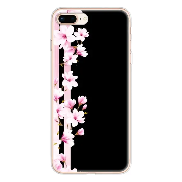 Чехол с рисунком «Цветочки» для iPhone 8 Plus