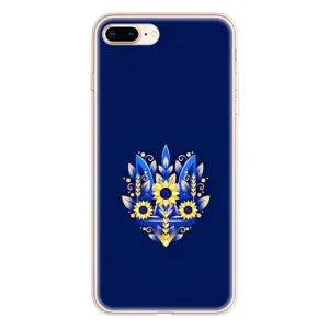 Чохол Укр Символіка для iPhone 8 Plus (Квітучий Герб)