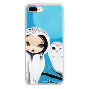 Чохли з принтом СОВИ для iPhone 8 Plus (Дівчинка Сова)
