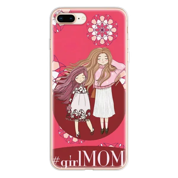 Чохол з малюнком «Дочка та мама» для iPhone 8 Plus Чохол з малюнком «Дочка та мама» для iPhone 8 Plus