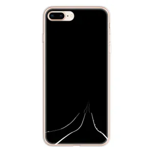 Чохол з картинками на чорному фоні для iPhone 8 Plus (Дорога)