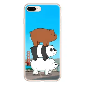 Чохли з Пандами на iPhone 8 Plus (Друзі)
