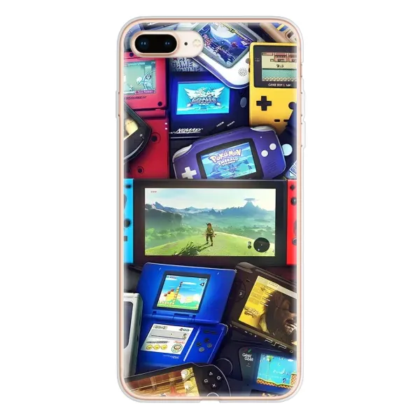 Чехол с рисунком «Джойстики» для iPhone 8 Plus