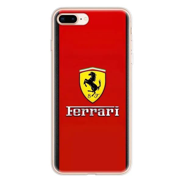 Чехол с рисунком «Ferrari Logo» для iPhone 8 Plus Чехол с рисунком «Ferrari Logo» для iPhone 8 Plus