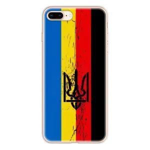 Чохли УПА (Червоно-Чорний) на iPhone 8 Plus (Прапор УПА)