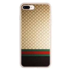 Чохли бренд ГУЧЧІ для iPhone 8 Plus (Фон Гуччі)