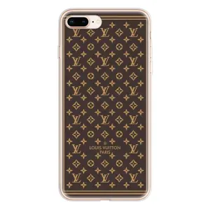 Силіконовий чохол для iPhone 8 Plus (ФОН Louis Vuitton Paris)