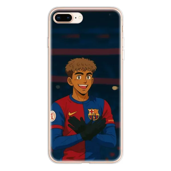 Чехол с рисунком «Футболист Ямаль» для iPhone 8 Plus