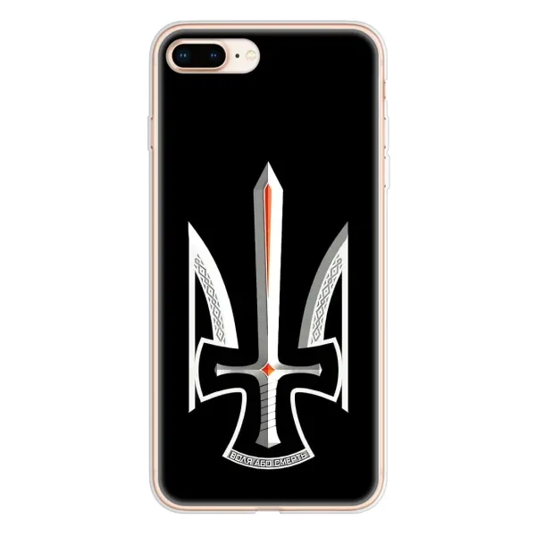 Чехол с рисунком «Герб Свобода или Смерть» для iPhone 8 Plus