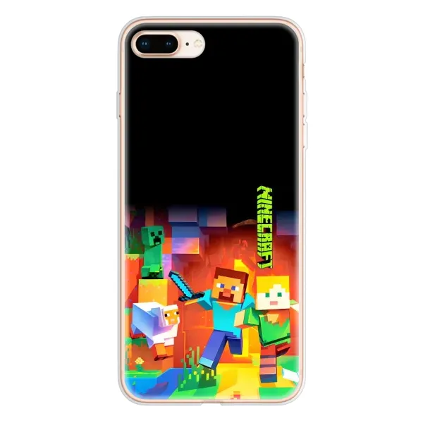 Чехол с рисунком «Герой Майнкрафт» для iPhone 8 Plus Чехол с рисунком «Герой Майнкрафт» для iPhone 8 Plus