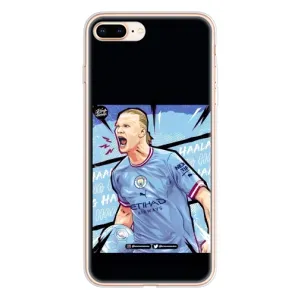 Чохли з принтом на iPhone 8 Plus Футболіст (гол Ерлінг Холанд)