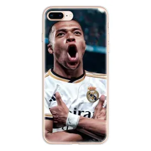 Чохол (TPU) з Футболістом на iPhone 8 Plus (Гол Мбаппе)