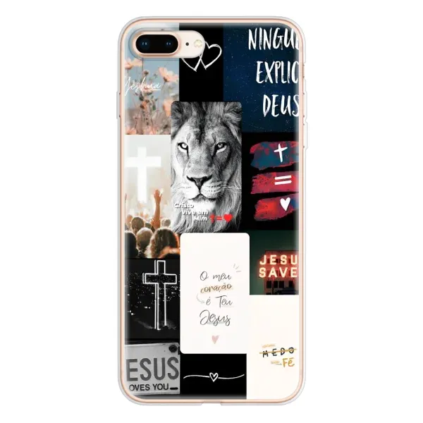 Чехол с рисунком «Христианский арт» для iPhone 8 Plus Чехол с рисунком «Христианский арт» для iPhone 8 Plus