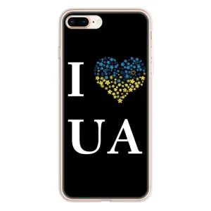 Силіконовий Чохол на iPhone 8 Plus (Я-Україна)