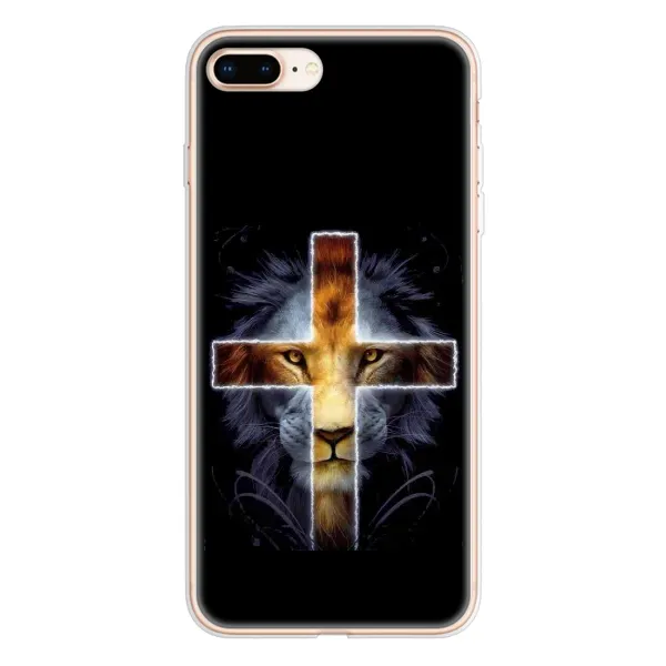 Чехол с рисунком «Иисус Лев» для iPhone 8 Plus