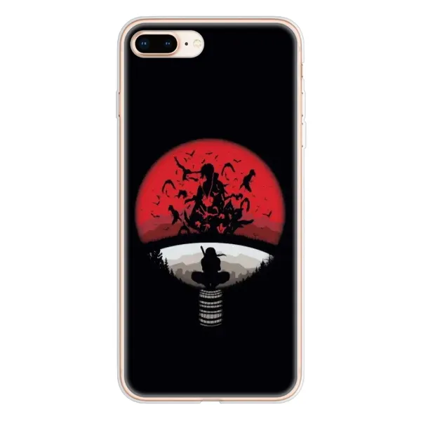 Чехол с рисунком «Итачи на черном» для iPhone 8 Plus Чехол с рисунком «Итачи на черном» для iPhone 8 Plus