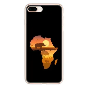 Літній Чохол на iPhone 8 Plus (Карта)