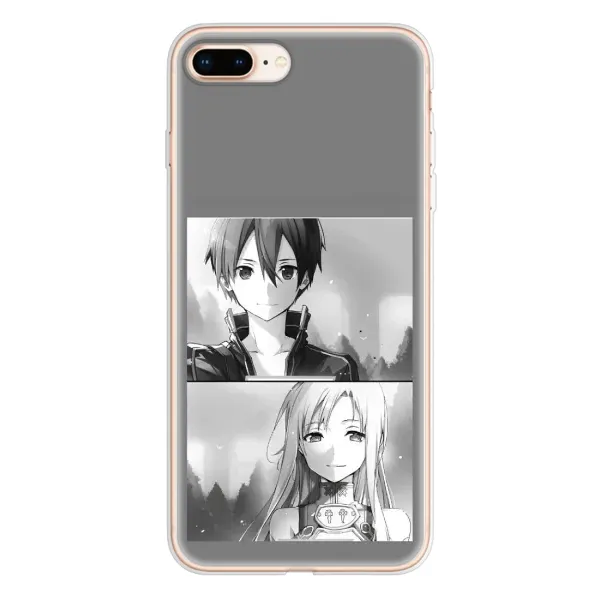 Чохол з малюнком «Кіріто-Асуна» для iPhone 8 Plus Чохол з малюнком «Кіріто-Асуна» для iPhone 8 Plus