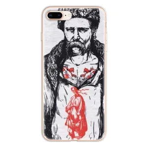 Чехлы Т.Г. Шевченко ВСУ для iPhone 8 Plus (Кобзарь)