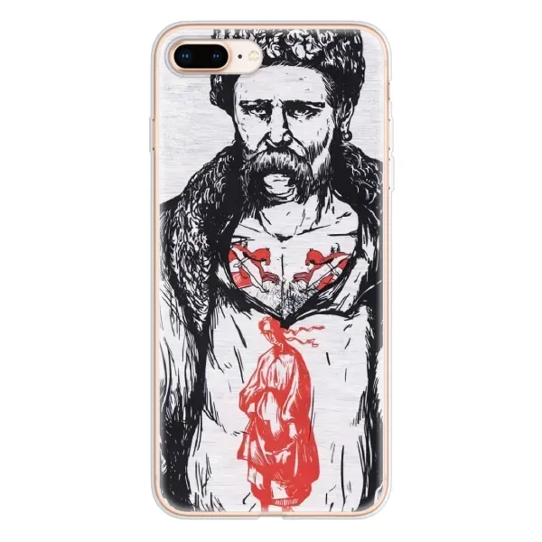 Чехол с рисунком «Кобзарь» для iPhone 8 Plus Чехол с рисунком «Кобзарь» для iPhone 8 Plus