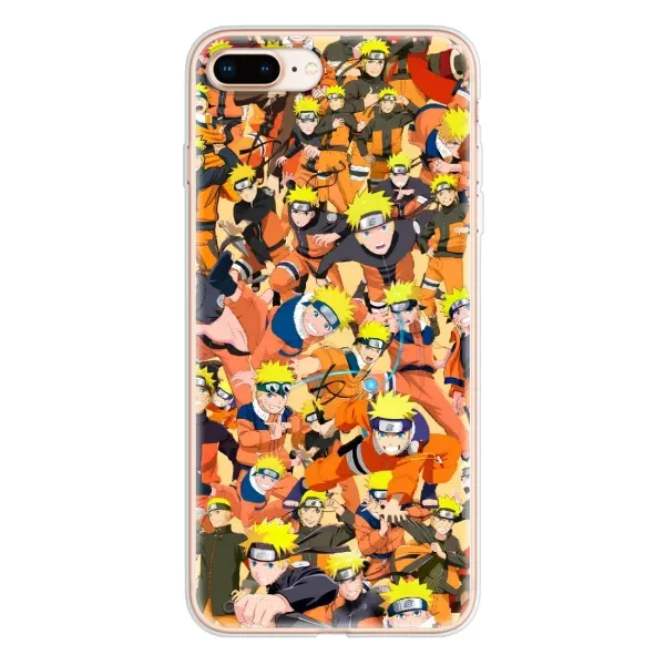 Чехол с рисунком «Коллаж Наруто» для iPhone 8 Plus Чехол с рисунком «Коллаж Наруто» для iPhone 8 Plus