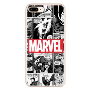 Силиконовый Чехол для iPhone 8 Plus (Комикс Марвел)