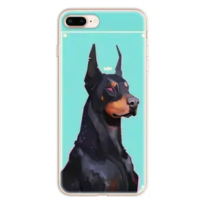 Чохол ДОБЕРМАН для iPhone 8 Plus (Король доберман)