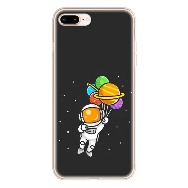 Чехол с рисунком «Космонавт с шариками» для iPhone 8 Plus Чехол с рисунком «Космонавт с шариками» для iPhone 8 Plus