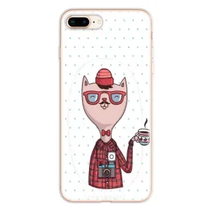 Чохол на тематику: Коти для iPhone 8 Plus (Кіт аристократ)