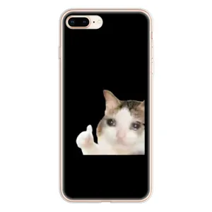 Чохол з малюнком «Кіт у сльозах» для iPhone 8 Plus
