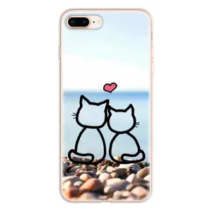 Силіконові Чохли Коханій людині для iPhone 8 Plus (Котейки)
