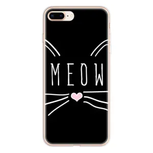Бампер з зображенням Котиків для Айфон 8 Плюс (КОТИК MEOW)
